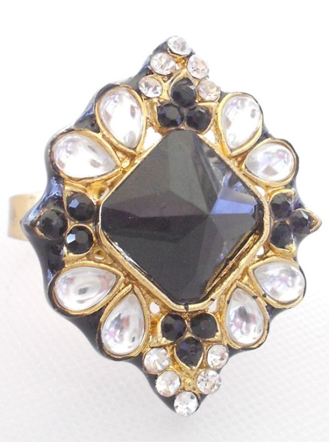 Kundan Finger Ring